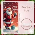thumbnail image 5 of Christmas Theme Merry Christmas Banner Santa Claus Design Festive Decoration Holiday Backdrop for Christmas Party Holiday Celebration Winter Decoration, 5 of 9