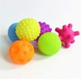 thumbnail image 3 of Usbinx Life 6PC Tactile Senses Toys Developmental Hand Training Soft Grip Textured Balls Early Learning Set Diameter 6.5cm, 3 of 6