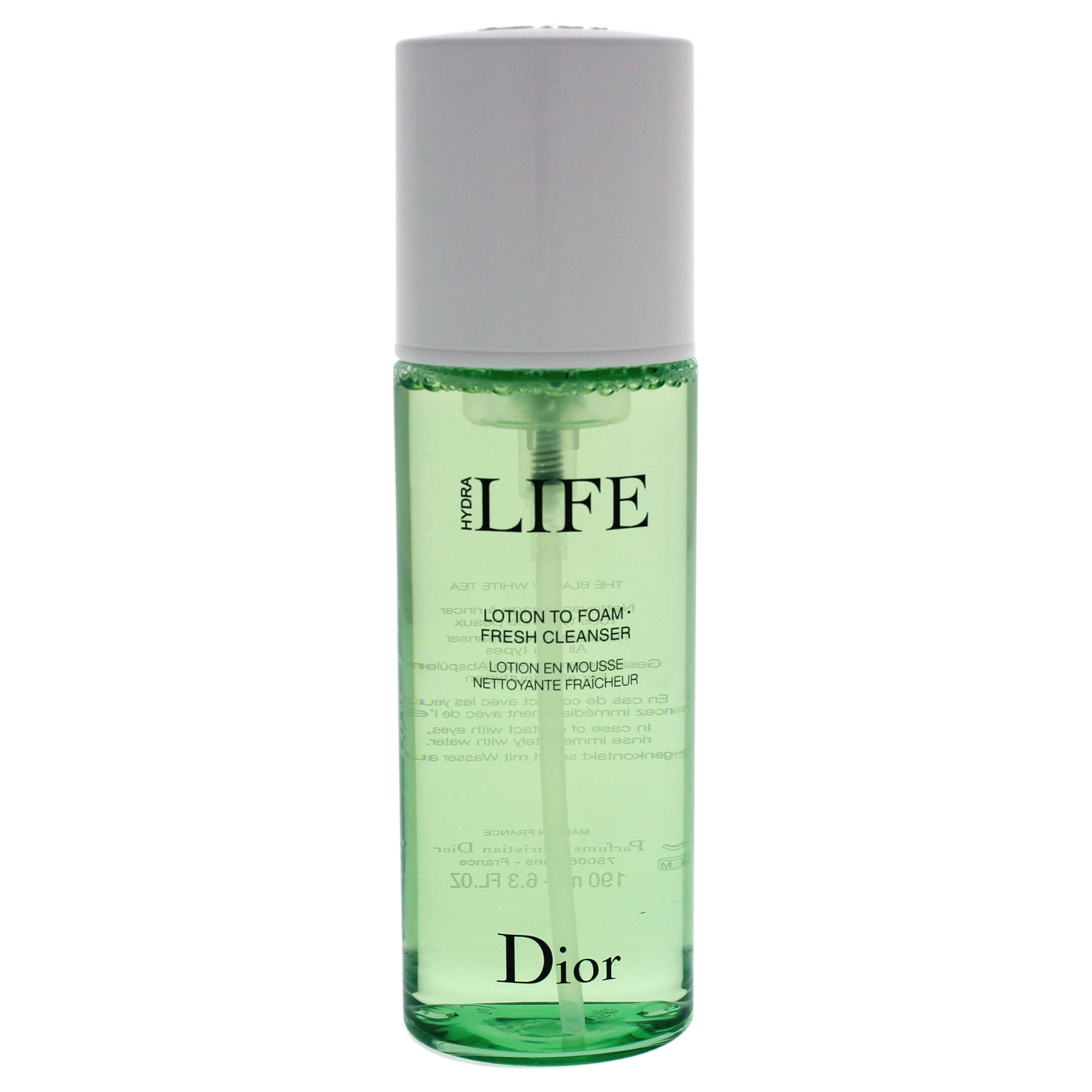 dior lotion to foam cleanser