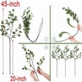 thumbnail image 3 of 3 Pcs Faux Stems Artificial Branches for Vase Greenery Stems Faux Branches for Vase Plant Artificial Eucalytus Branches Plants (45"/Each Branch), 3 of 7