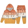 thumbnail image 3 of Tiijoy Big Girls Sweat Suit Ice-Cream Print Hoodie and Sweatpants Outfits, Sizes 8-9, 3 of 6