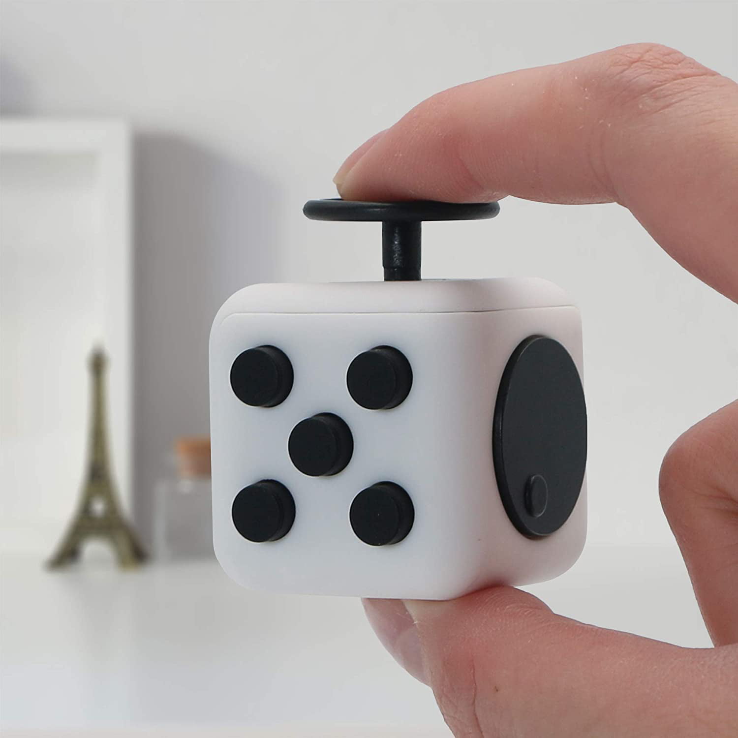 VCOSTORE Fidget Cube with 12 Sides - Original Cubo Antiestres Adultos Dado  Antiestres Fidget Cube Toy for All Ages with ADHD, Add, ASD, ADHD