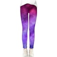 thumbnail image 2 of BOOMNY Toddler Girls Leggings Skiny Fit Gym Yoga Pants for Girl Trendy Fashion Galaxy Graphic Stretchy Lightweight Slim Fit Soft Athleric Tights, 2 of 5