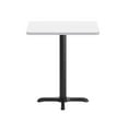 thumbnail image 5 of Flash Furniture 24'' x 30'' White Rectangular Laminate Table Top with Black 22 x 22 "X" Style Table Height Base, 5 of 8