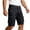 Black, variant on Shorts for Men Summer Straight Leg Stretch Knee Length Outdoor Hiking Cargo Shorts with Pockets Workwear