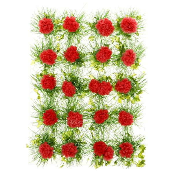 1 caja de micro paisaje decorativo con flores, adorno para el hogar.