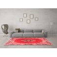 thumbnail image 3 of Ahgly Company Indoor Rectangle Medallion Red Traditional Area Rugs, 8' x 10', 3 of 4