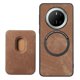 thumbnail image 5 of For Huawei Mate 70 Case Retro Leather TPU Phone Back Cover with Detachable Card Slot - Green, 5 of 5