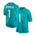 thumbnail image 1 of Maillot Miami Dolphins 1 Tagovailoa Bleu Nouveau Nom de Joueur Classique Commémoratif Étoile Édition Brodée - TTTG, 1 of 2