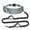 Grey, variant on Hands Free Dog Leash for Dogs & Multi-Function Pockets,Adjustable Waist Belt Leash for Dog Walking-Leashes for Medium & Large Breeds-Pouch,Outdoor training Leash, Retractable Bungee,Padded Handles