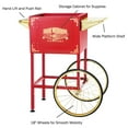 thumbnail image 3 of Popcorn Cart for 8 Ounce Popcorn Machines - Red, 3 of 3