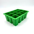 thumbnail image 1 of Maceta de silicona para plántulas, fácil de limpiar, placa con orificios para jardinería, maceta reutilizable de 12 orificios para plántulas de plantas, 1 of 5