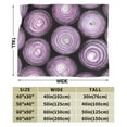thumbnail image 3 of Onion Blanket Gifts For Kids Adults - Lightweight Throw Blanket For Bedroom Living Room Decor Soft Fuzzy Fleece Cozy Plush Bed Couch 80"X60", 3 of 7