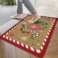 thumbnail image 5 of Vintage Tree Pattern Kitchen Mat Christmas Door Mat Indoor Thanksgiving Floor Mat Kitchen Mat Non Slip Scratch Absorbent Snow Kitchen Mat Door Mat 30" X 17", 5 of 6