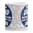thumbnail image 3 of This Dad Passed Along Some Mighty Fine DNA Father's Day Coffee Tea Ceramic Mug Office Work Cup Gift 11oz, 3 of 3