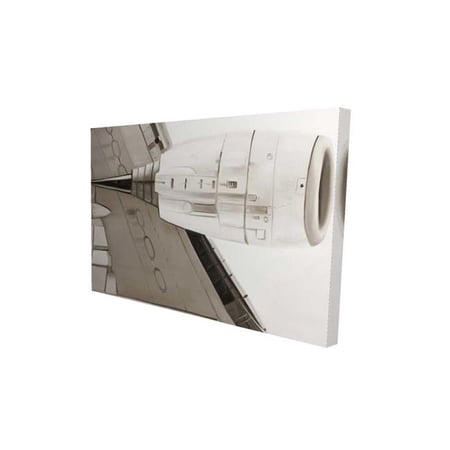Begin Home Decor 2080-2436-TR71-1 24 x 36 in. Underside - Industrial Aviation Canvas for Home Decor