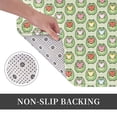 thumbnail image 6 of Sikiie Cute Chubby Frog Print Flannel Anti-slip Floor Mat 16x24in, Thickened Dustproof Entrance Door Mat Floor Mat for Kitchen, Bathroom, Laundry Room, 6 of 7