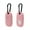 2PCS Pink, variant on 2PCS Smart Tracker Key Finder Case Storage Anti-Lost Scratch Proof Silicone Case Key Finder Protective ,Providing Reminders At Any Time