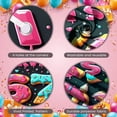 thumbnail image 3 of Sweet  67 Day of School Banner Colorful Sprinkles School Milestone Display Donut Number Design Glaze Drip  Classroom Celebration Backdrop for Elementary School Classroom Celebration Student Milestone, 3 of 8