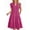 D-Purple, variant on Summer Dresses for Women Ruffle Sleeve V Neck Midi Dress Casual Beach Sundress with Pockets