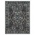 thumbnail image 4 of CHAKME 48" X 60" Dark Botanical Protective Flooring Office Chair Mat Hardwood Floor Tile Floor Heavy Duty Desk Chair Mat Carpet Anti Slip Office Floor Mat Rolling Chairs Low Pile Under Desk Rug, 4 of 8