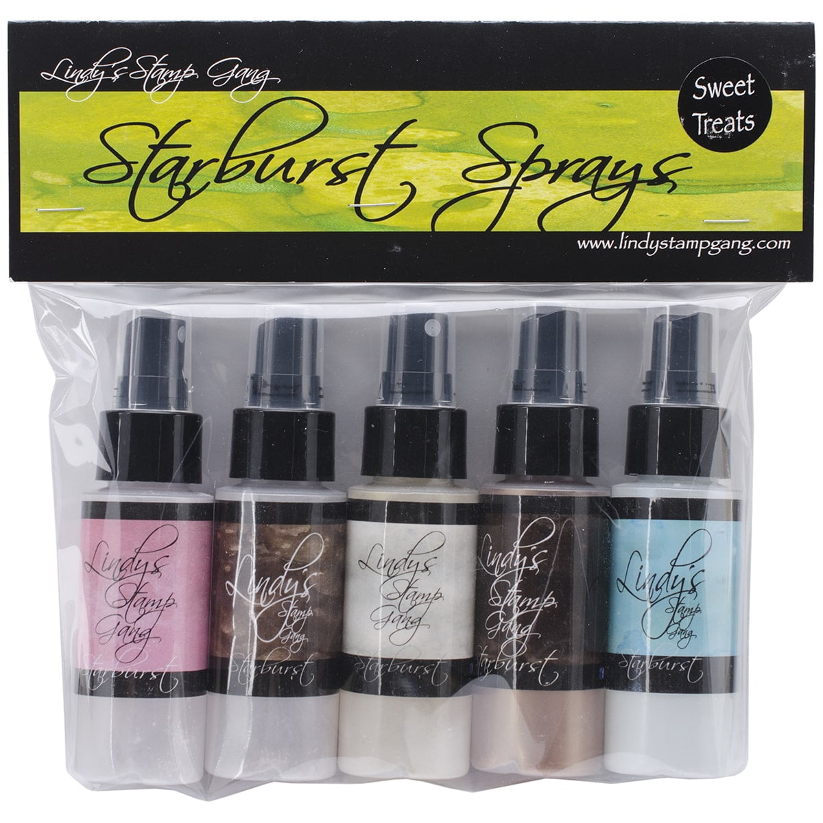 Lindy's Stamp Gang Starburst Sprays 2oz 5/Pkg-Sweet Treats