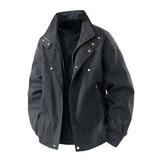 Niepce Inc Japanese Streetwear Zip Up Hooded Black Men's Techwear