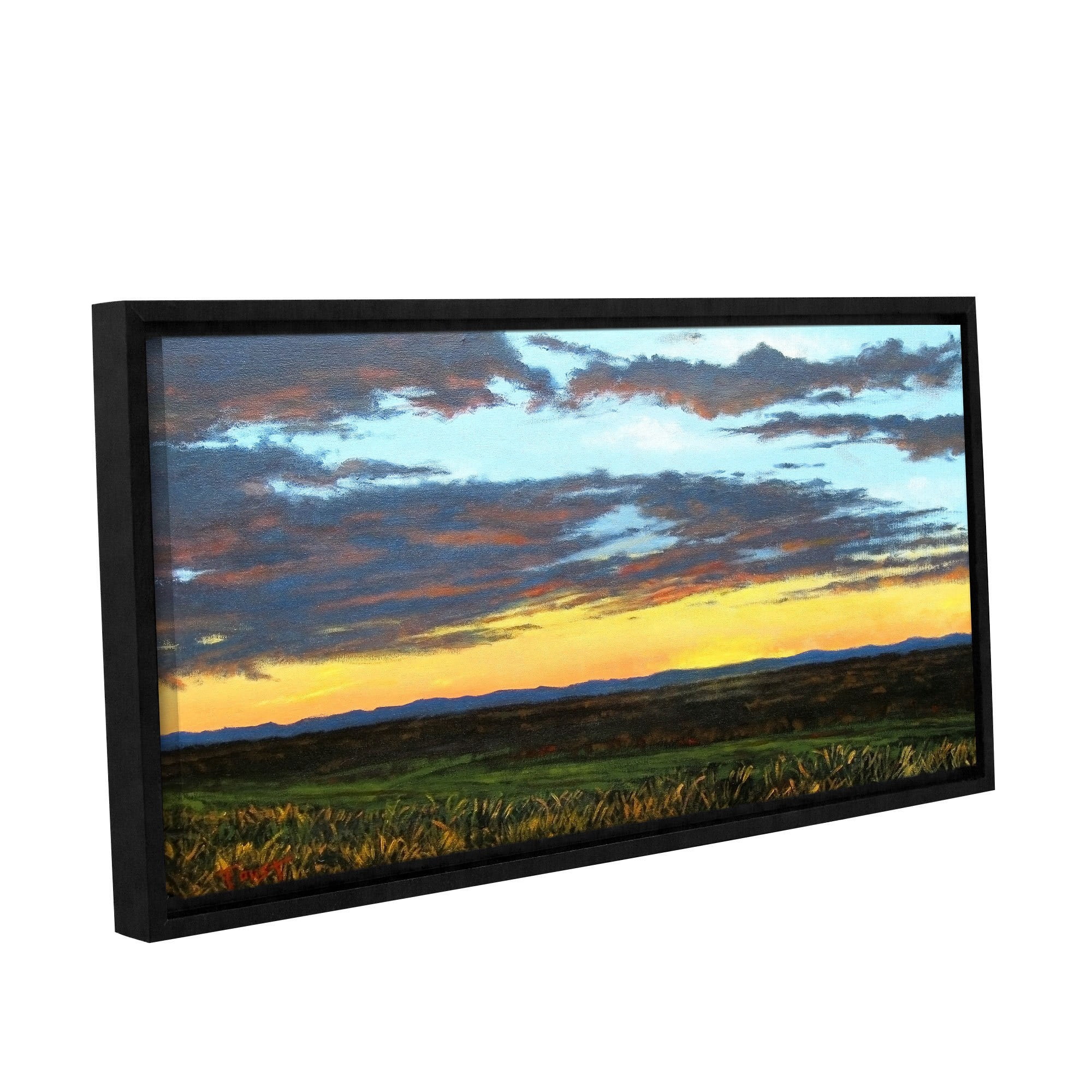 ArtWall Gene Foust "American Dream" Gallery-Wrapped Floater-Framed Canvas