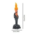 thumbnail image 2 of Desk Lamp, Skull Ornaments Skeleton Candlestick Lamp LED Electronic Hand Candle Lamp Clearance Sale, 2 of 2