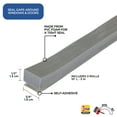 thumbnail image 3 of M-D Building Products 02642 1/2 in. x 3/4 in. x 30 ft. Gray Foam Window Seal for Ex-Large Gaps, 3 of 5