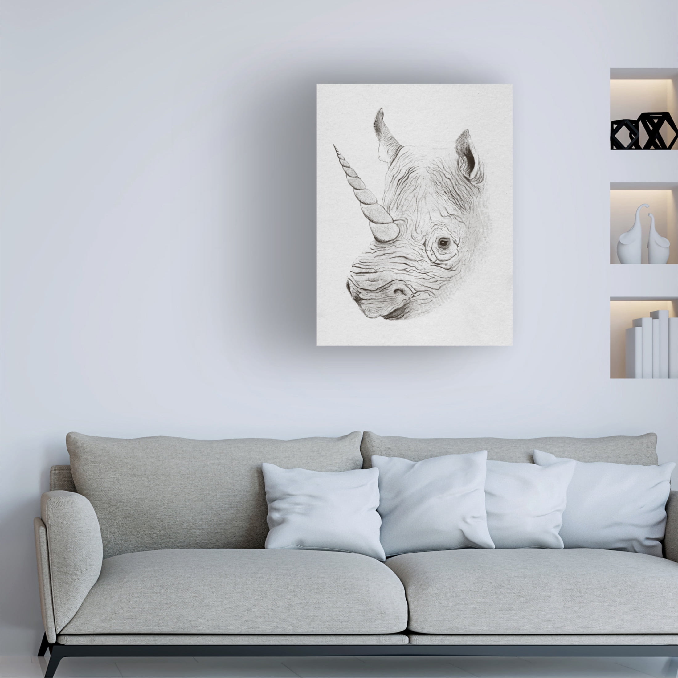 Trademark Fine Art Florent Bodart Rhinoplasty Canvas Wall Art