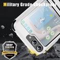 thumbnail image 5 of Allytechgroup Case for Samsung Galaxy Z Flip 6 with 1 Pack Screen Protector, Military Grade Protective Anti-Slip Bumper Drop Proof Dual Layers TPU PC Back Case for Samsung Galaxy Z Flip 6, White, 5 of 9