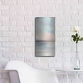 thumbnail image 6 of Luxe Metal Art 'Sea Sunset Triptych I' by Grace Popp, Metal Wall Art, 12"x24", 6 of 9