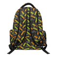 thumbnail image 2 of HUIACONG Skateboard Dinosaur Print School Backpack for Kids Boys Age 5-16, Water Resistant Large Capacity Multi Pocket Bookbag with Adjustable Padded Straps for School Travel Daily Use, 2 of 7