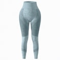 thumbnail image 5 of UngA 3D Leggings Cellulite Compression Leggings Womens Butt Lifting High Waisted Yoga Pants Tummy Control Resistance Band Workout Women's Leggings Light Blue,L, 5 of 5