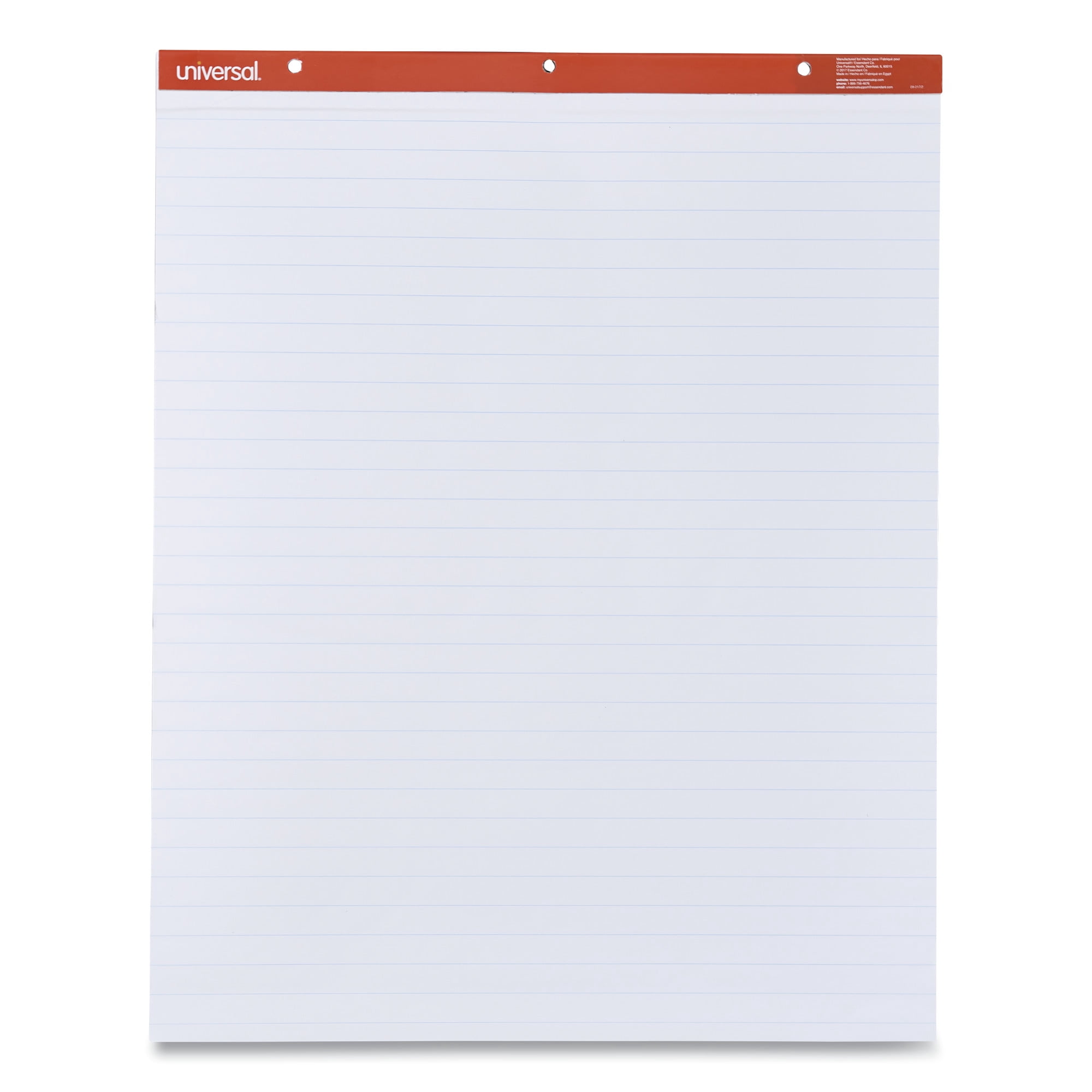Universal Recycled Easel Pads, 50 Sheets, 2 Count