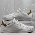 thumbnail image 4 of Ad-id-as Skateboarding Leather Sneakers Size 14 White Pee-Owned With Box, 4 of 6