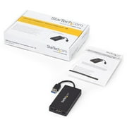 StarTech USB 3.0 to 4K DisplayPort External Multi Monitor Graphics Adapter