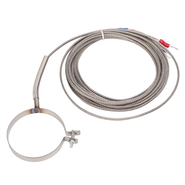 Termopar Tipo K, Alta Sensibilidad, Práctico, Duradero, Rosca De Termopar, Material De Grado Industrial, Fuerte Capacidad Antiinterferencias Para La Industria. ANGGREK 3 metros