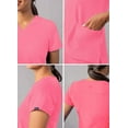 thumbnail image 4 of Adar Addition Scrubs For Women - Modern V-Neck Scrub Top, 4 of 8