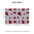 thumbnail image 2 of Placemats Set of 4, Ladybug Place mats for Dining Table Indoor/Outdoor, Cute Heat Resistant Washable Table Mats(18" x 12"), 2 of 8