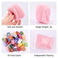 thumbnail image 4 of Needle Felting Kit - Wool Roving 50 Colors Set, Starter Felting Tool Kit & Foam Mat, DIY Wool Roving Fibre Yarn, Fibre Wool Yarn Spinning Sewing Supplies for Needle Felting Crafts Gift, 4 of 5