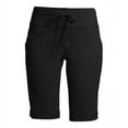 thumbnail image 3 of Athletic Works Women's Dri More Active Bermuda Shorts, Sizes S-XXL, 3 of 6