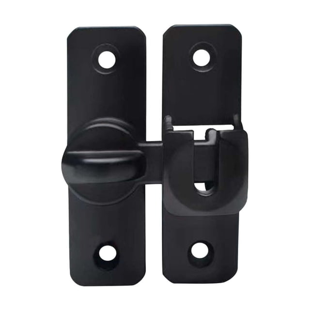 Sliding Door Lock,90 Degree Sliding Door Lock Pin and Clip for Sliding Doors Buckle Lock Security
