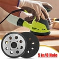 thumbnail image 3 of 5 Inch 8 Holes 4 Holes Sander Pad 123mm Orbital Sander Pad V6B8, 3 of 8