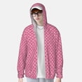 thumbnail image 2 of Balery Fish Scales Sudadera ligera de manga larga con capucha y protección solar UPF 50+ para hombre y mujer, ideal para pesca y running-Large, 2 of 7