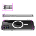 thumbnail image 5 of TG iPhone 12 Mini - Protective Magnetic Silicone Case Transparent, 5 of 5