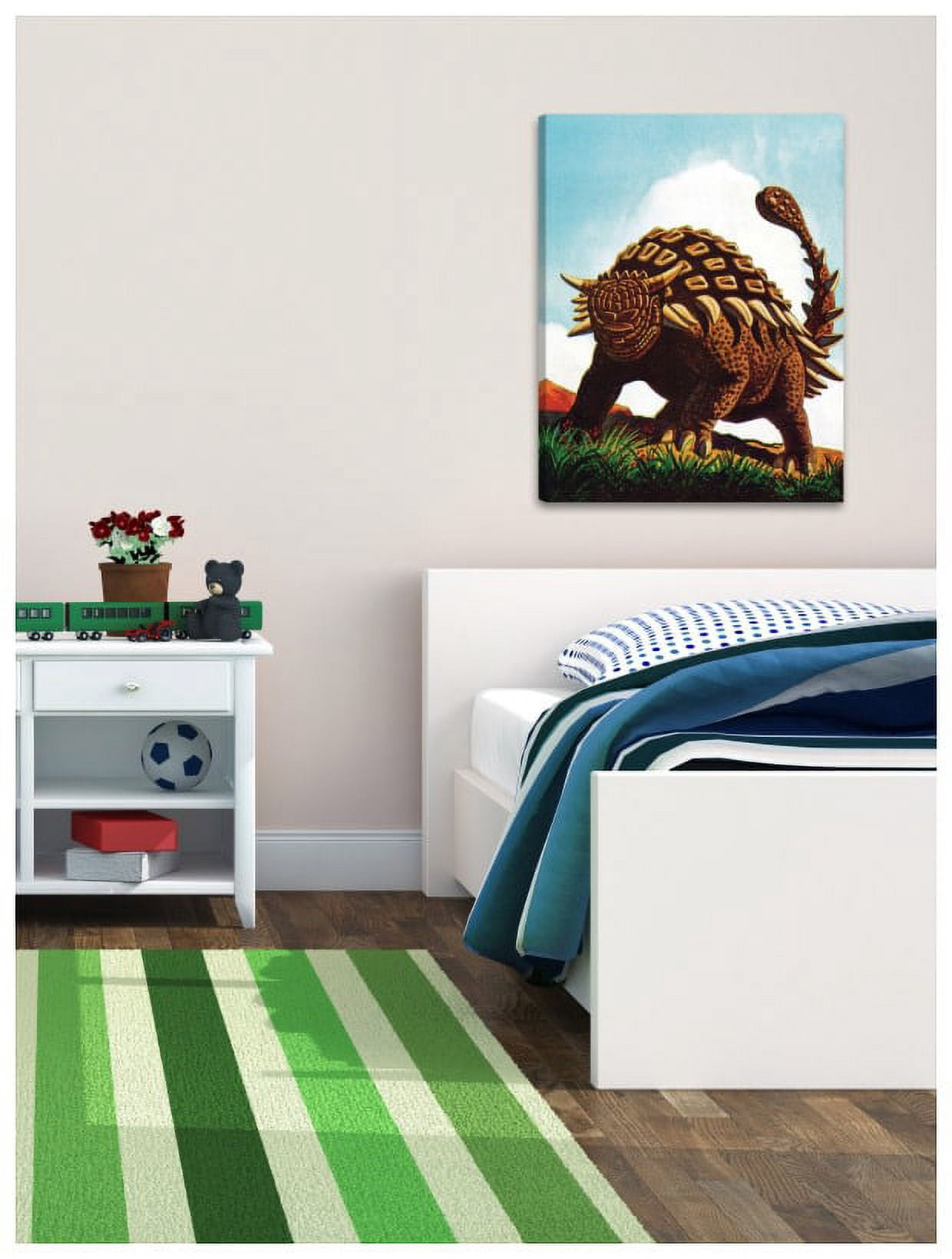 Marmont Hill "Ankylosaurid" by Curtis Painting Print on Canvas