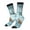 2 Black-1, variant on Gnome And Red Fox Fishing Crew Socks for Men & Women, Breathable Casual Athletic Ankle Socks