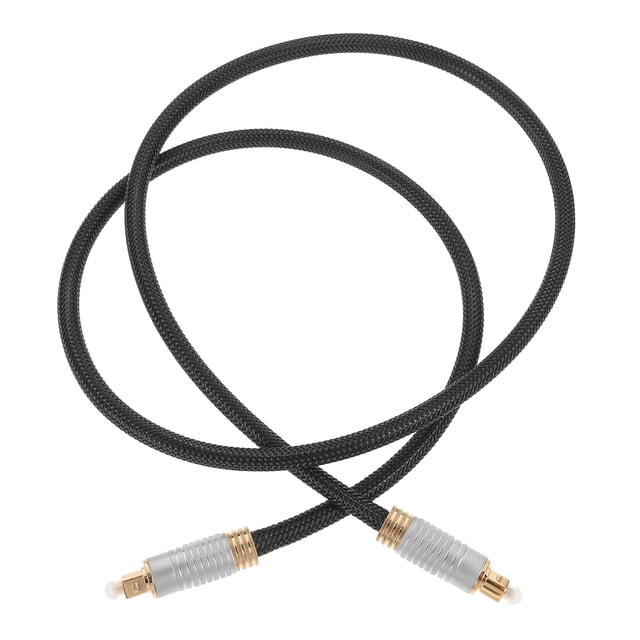 MasteelfCA Optical Audio Cable 1m Square Head Fiber Audio Cable Audio Connection Cord